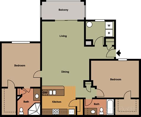 Our Floorplans – Summit Place Apartments