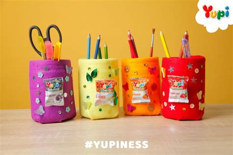 DIY Stationery box (Back to School) - Yupi