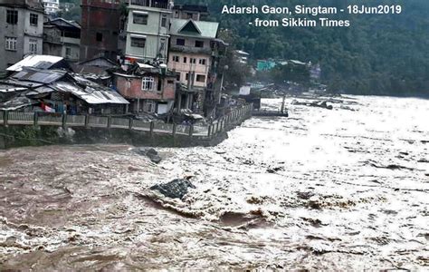 Visions of Hell: Flood scare in Sikkim and Kalimpong district (W.Bengal ...