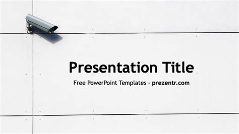 Free Security PowerPoint Template - Prezentr PPT Templates