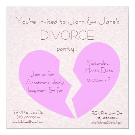 214+ Divorce Party Invitations, Divorce Party Announcements & Invites ...