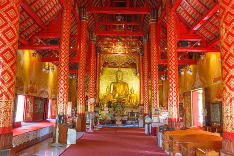 Room Inside of Pagoda for Ceremonial Buddhist Stock Photo - Image of ...