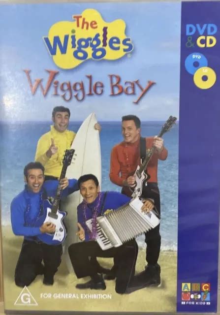 VINTAGE CD & DVD The Wiggles - Wiggle Bay Original Cast 42 Mins 2004 R4 ...