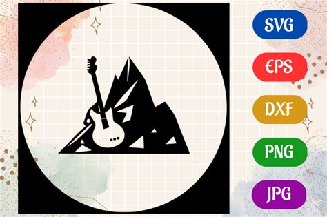 Rock | Silhouette Vector SVG EPS DXF PNG Graphic by Creative Oasis · Creative Fabrica