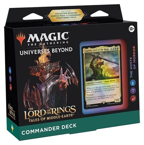 Hosts of Mordor Commander Deck - MTG: Lord of the Rings | Gathering Games