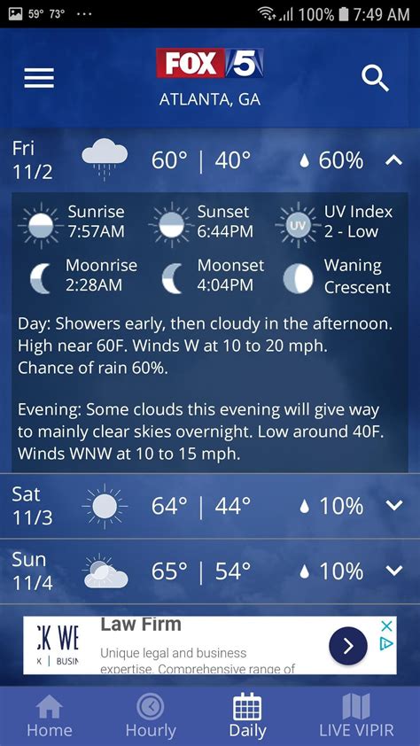 FOX 5 Atlanta: Storm Team Weather for Android - APK Download