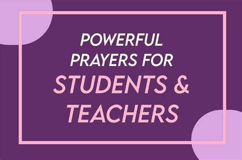 100 Samples Of Powerful Short Prayer For Students And Teachers In The School - TipsQuotesWishes