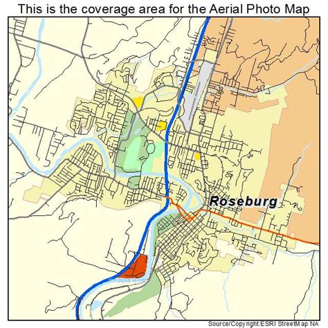 Exploring The Beauty Of Roseburg, Oregon: A Guide To The Map Of Roseburg Oregon - Map Of Europe