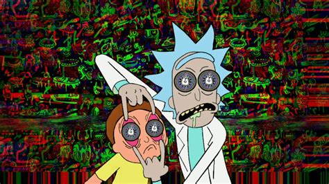 Rick & Morty RGB Animated wallpaper 4k - YouTube