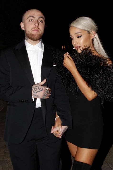 Ariana Grande Makes Rare Appearance with Boyfriend Mac Miller