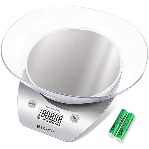 Etekcity 0.1g Food Scale with Bowl Digital Kitchen Weight Grams and ...