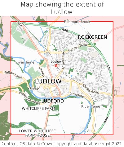 Where is Ludlow? Ludlow on a map