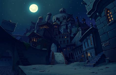 Animation backgrounds (11) | Images :: Behance