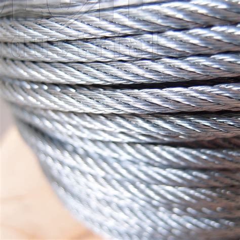 Wire Rope: Galvanised Steel - 7 x 7 Wire Steel Core - from Absolute ...