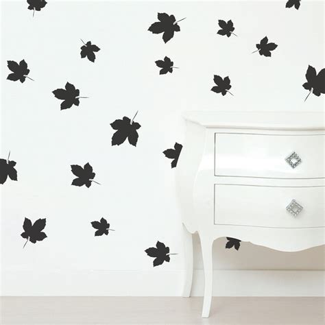 Blowing leaves falling uk wall stickers decals vinyls