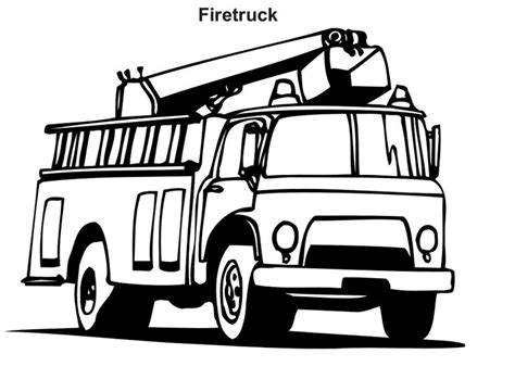 The best free Firetruck drawing images. Download from 59 free drawings of Firetruck at GetDrawings