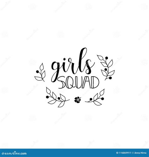 Girlsquad Clipart And Illustrations