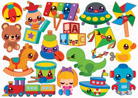 Kids Toy Clipart, New Toys Vector, Kids Trojan Horse, Barbie Doll, Boy ...