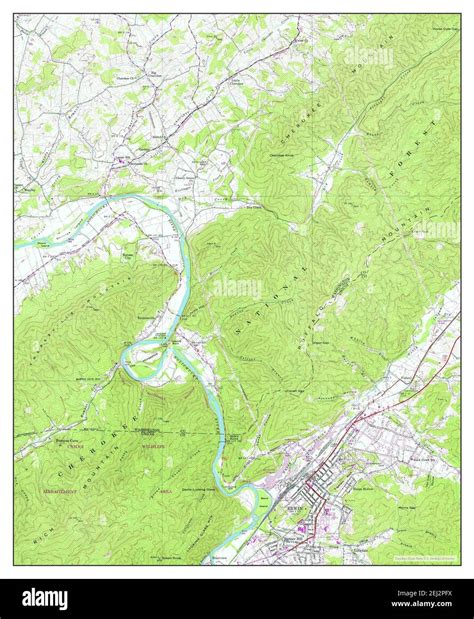 Erwin, Tennessee, map 1939, 1:24000, United States of America by Timeless Maps, data U.S ...