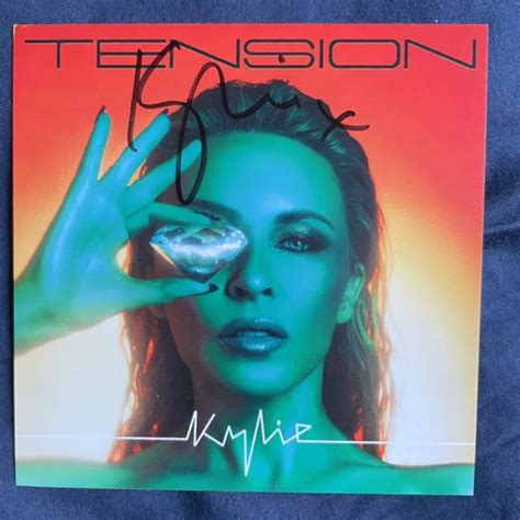 KYLIE MINOGUE TENSION *Signed Edition* (2023) Cardboard Sleeve Brand New Cd $56.51 - PicClick