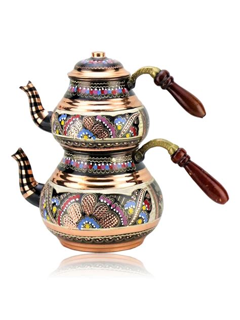 Turkish tea, moroccan tea, cay, tea pot, handmade tea pot, copper tea ...