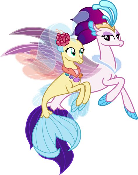 Queen Novo And Princess Skystar by Vector-Brony on DeviantArt