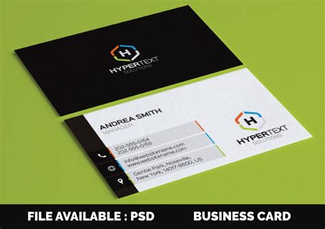 Business Card Design Print Template Graphic by Jb Design · Creative Fabrica