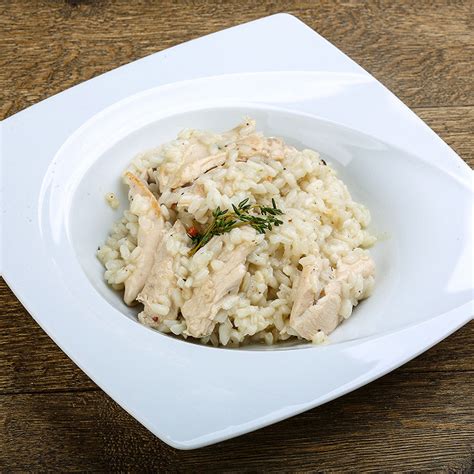 Recette Risotto au poulet