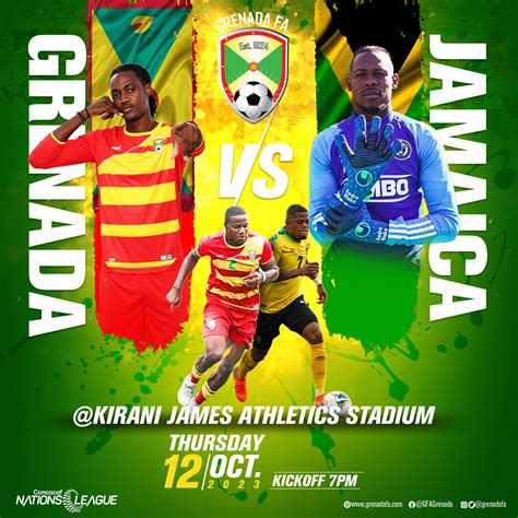 Concacaf football | Grenada vs Jamaica – Oct 12th, 2023 - Partygrenada.com