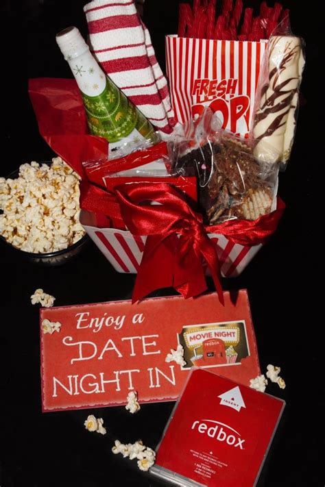 DIY Date Night In Gift Basket with Redbox - For the Love of Food