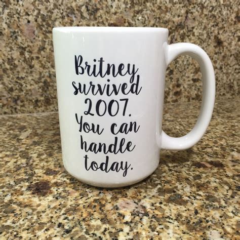 Britney Mug Britney Spears Mug Funny Coffee Mug Custom | Etsy