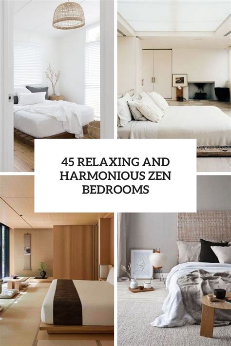 45 Relaxing And Harmonious Zen Bedrooms - DigsDigs