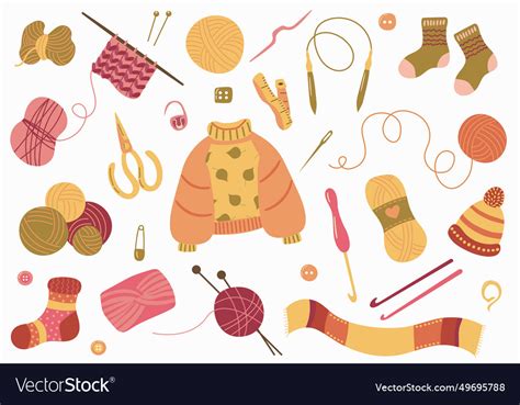 Sewing kit Royalty Free Vector Image - VectorStock