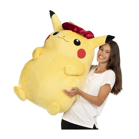 Gigantamax Pikachu Poké Plush - 31 ½ In. | Pokémon Center Official Site