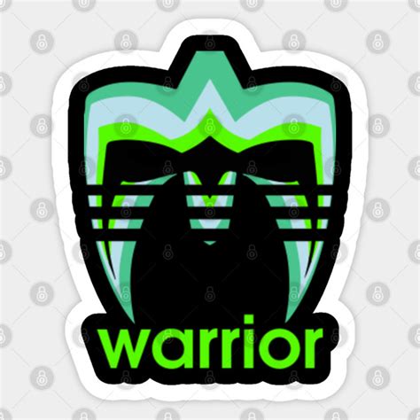 The Ultimate Warrior Face Paint - Ultimate Warrior - Sticker | TeePublic