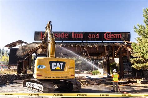 Lake Tahoe Casino Demolition on Lakeside Inn Begins