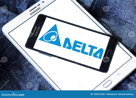 Delta Electronics Company Logo Editorial Photo - Image of company, samsung: 109412256