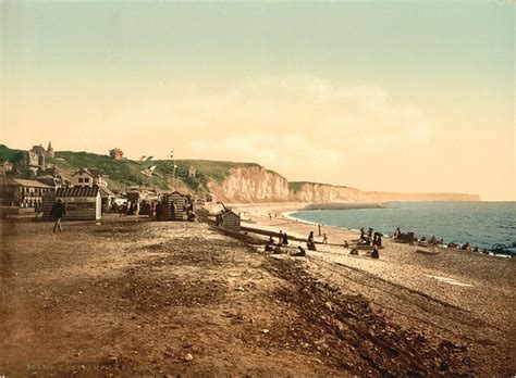 1890-1900 - Fécamp. La plage | Fecamp, Beach, France