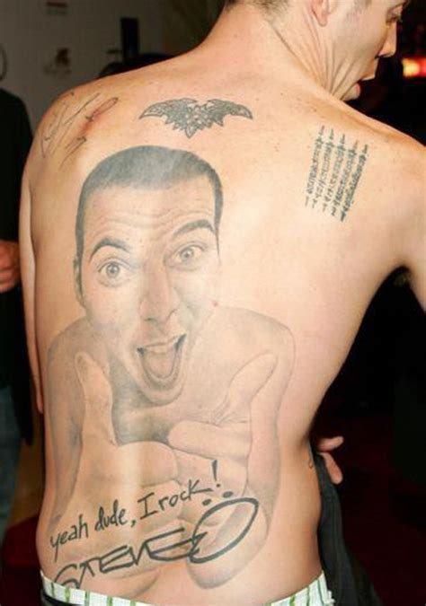 Steve O Tattoos – Celebrities Tattooed