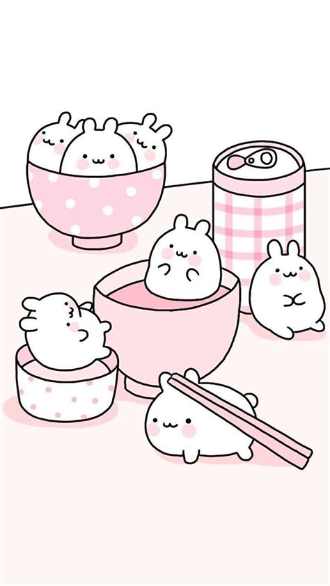 1290x2796px, 2K free download | Cute bunnies, anime, bunnies, bunny, cute, japan, pastel, pastel ...