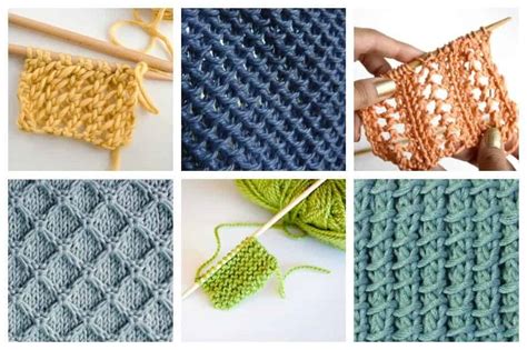 18 Easy Knitting Stitches You Can Use for Any Project - Ideal Me