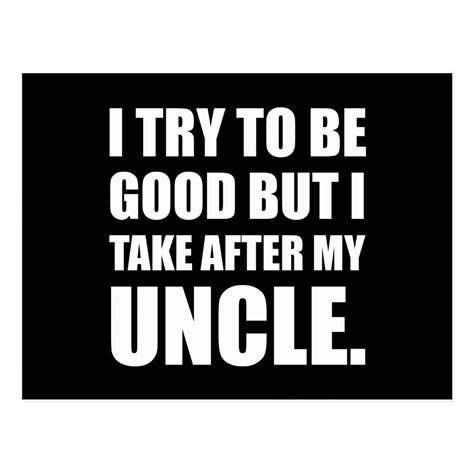 Take After My Uncle Funny Postcard | Zazzle.com in 2021 | Fishing quotes funny, Funny postcards ...