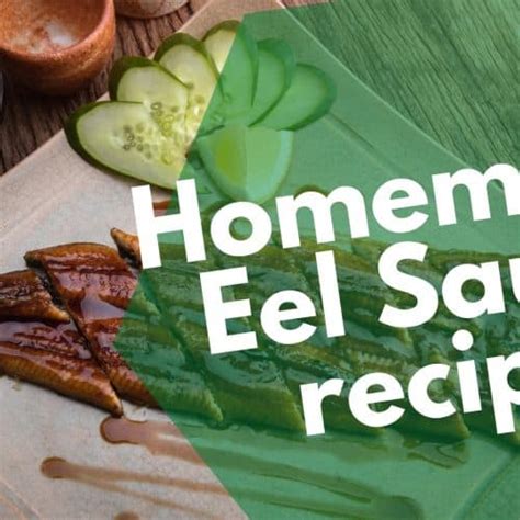 Nitsume "unagi" eel sauce: salty sweet sushi sauce glaze recipe