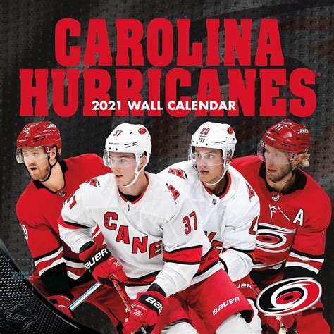 Carolina Hurricanes 2021 calendars | Sports-Calendars.com