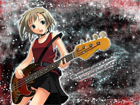 Anime girl playing Bass Guitar | Chris | Flickr