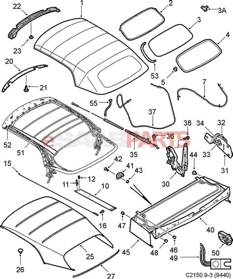 [12833573] SAAB Cable - Saab Parts from eSaabParts.com