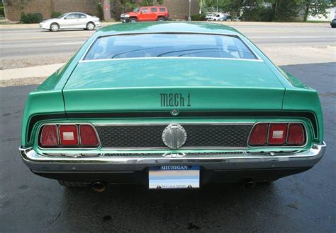 Grabber Green 1971 Mach 1 Ford Mustang Fastback - MustangAttitude.com Photo Detail