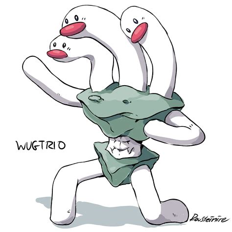 Wugtrio by Rousteinire (Me!) : r/pokemon