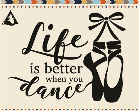 Ballet Quote SVG Dance Quote Svg Ballet Shoes SVG Ballerina