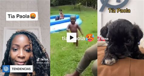 "Tía Paola": califican de racista nuevo trend viral en TikTok ...